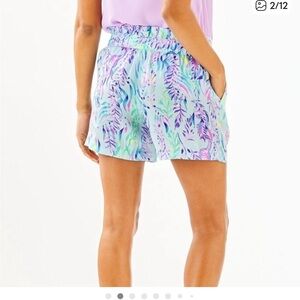 Lilly Pulitzer High Waist Shorts